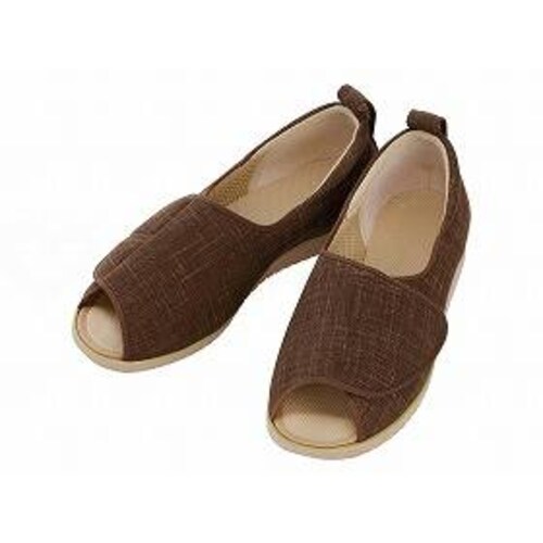 オープン和(なごみ)(両足)茶/左4L/右M×2