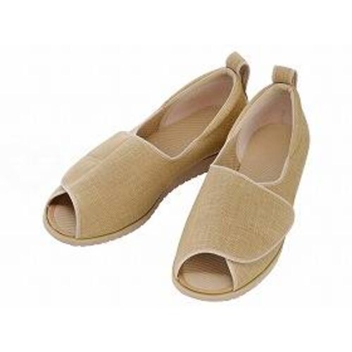 オープン和(なごみ)(両足)薄茶/左LL/右S×2