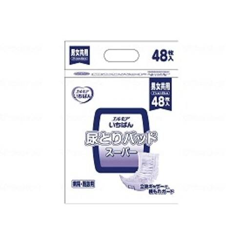 いちばん尿とりパッドスーパー男女共用 6袋/ケース