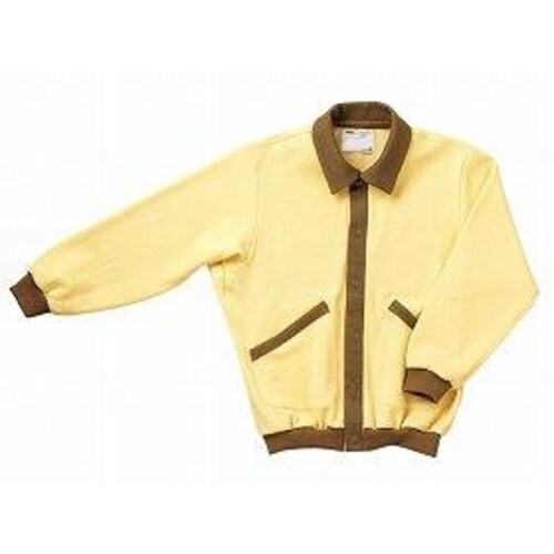 スクエアニット襟付前開き/クリーム/M×2