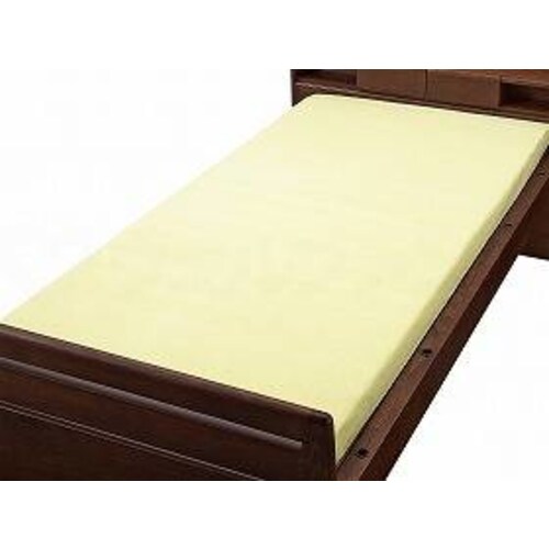 綿混パイル防水BOXシーツ クリーム