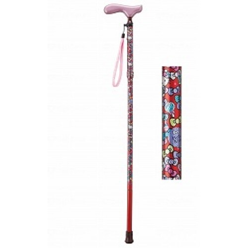 愛杖ハローキティ 折りたたみステッキ/HK−22