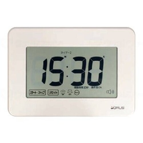 GRUS 超大画面・大音量タイマー×2