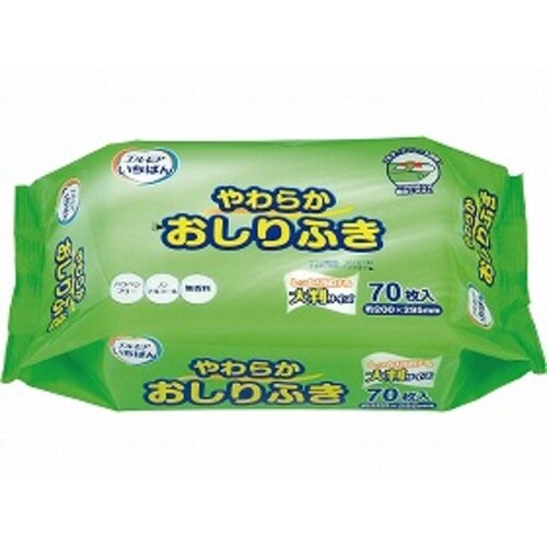 やわらかおしりふき 16個(70枚入/個)×2