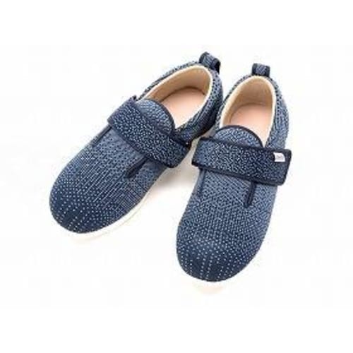 ダブルマジックIIIニット両 5E/紺/LL