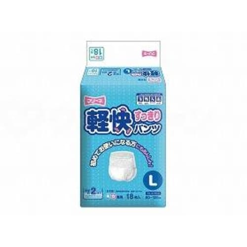 軽快 すっきりパンツ/ケース/L18枚/4袋