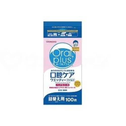 口腔ケアウェッティー(マイルド)詰替100枚12個