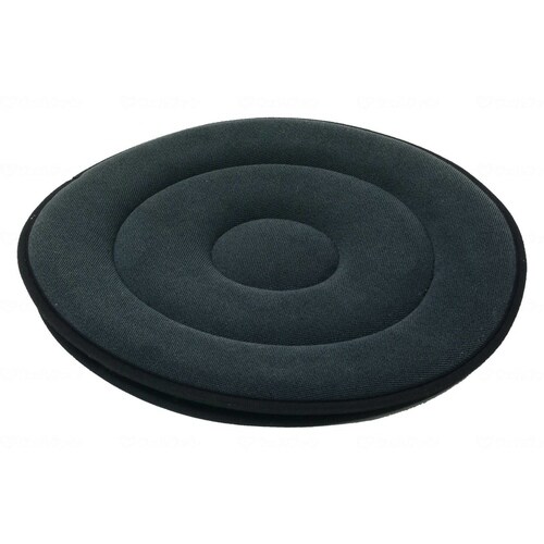 回転クッション イージーターン グレー 滑り止め付