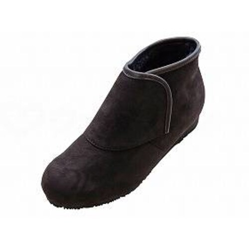 防寒ブーツリシェス防滑ソール 婦人用ブラウン LL