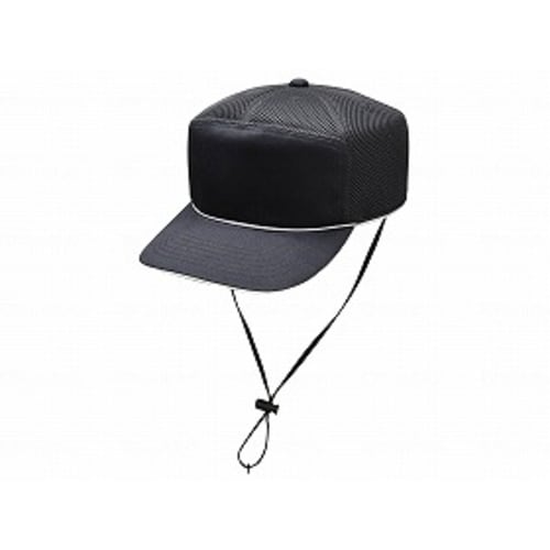 おでかけヘッドガード反射材付 ブラック SS