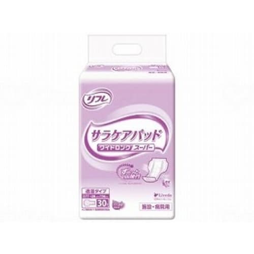 サラケアパッド ワイドロングスーパー30枚入×6個