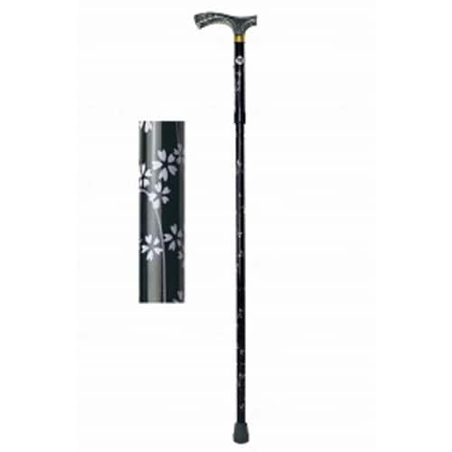 プリントステッキ 5折り4段階調整/さくらさくら