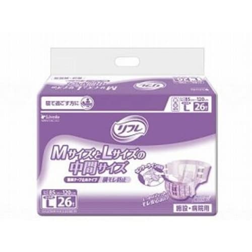 簡単テープ止めタイプ 小さめL 26枚入×3個