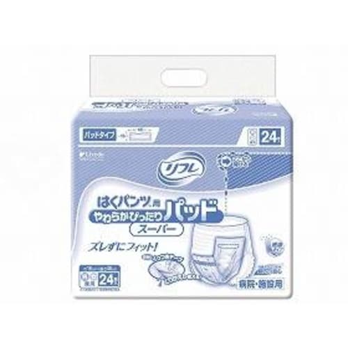 やわらかぴったりパッド スーパー 24枚入×8個