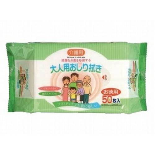 介護用大人用おしり拭き 50枚×80個