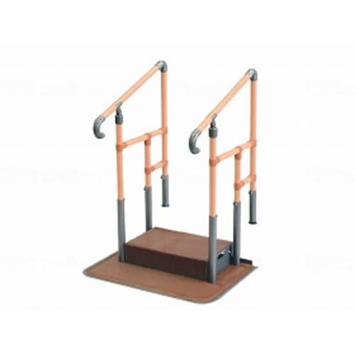 あがりかまち用たちあっぷ ステップ台付両手