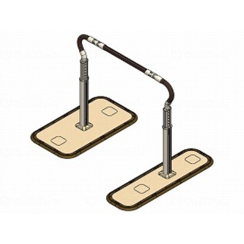 手すり スムーディ/片手すり/ステップタイプ