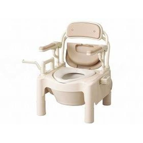 ポータブルトイレはねあげ 快適脱臭トランスファ−