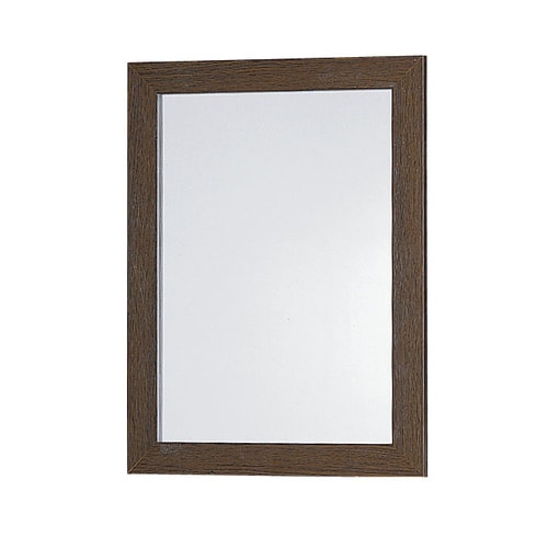 防災ミラー S(割れないクン) ブラウン