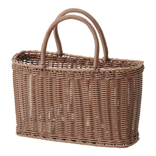 PP湯かご 小 91−16 ブラウン