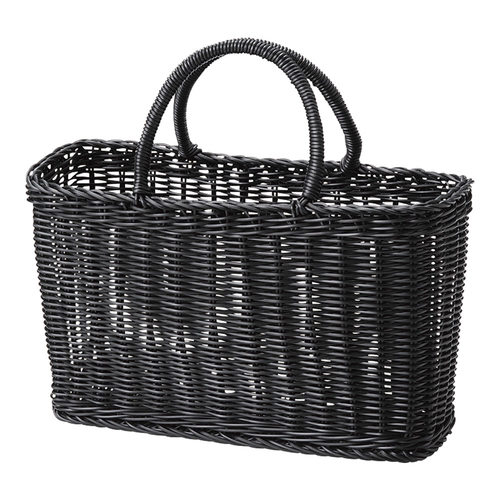 PP湯かご 小 91−16 ブラック