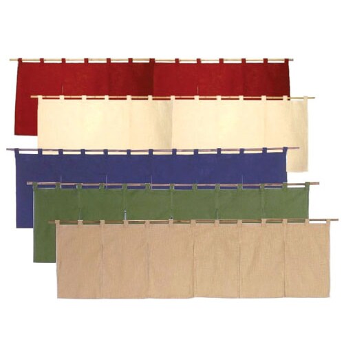 カウンターのれん 綿麻無地 001−10 生成り