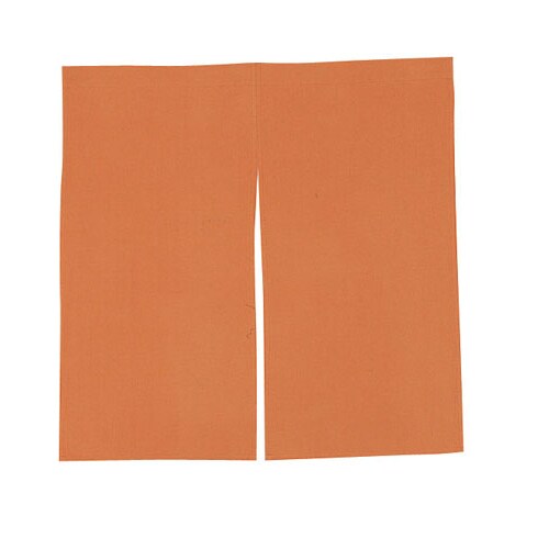 半間のれん 粋無地 中 あかね