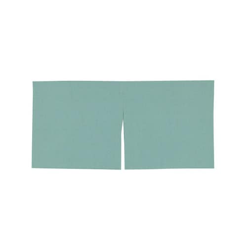 半間のれん 粋無地 小 グリーン