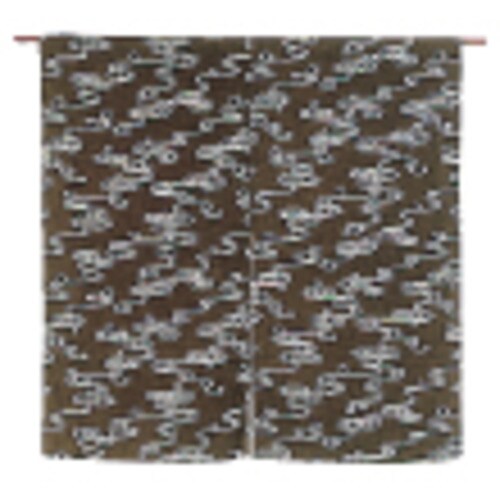 半間のれん おぼろ染 観世水 NOD8049