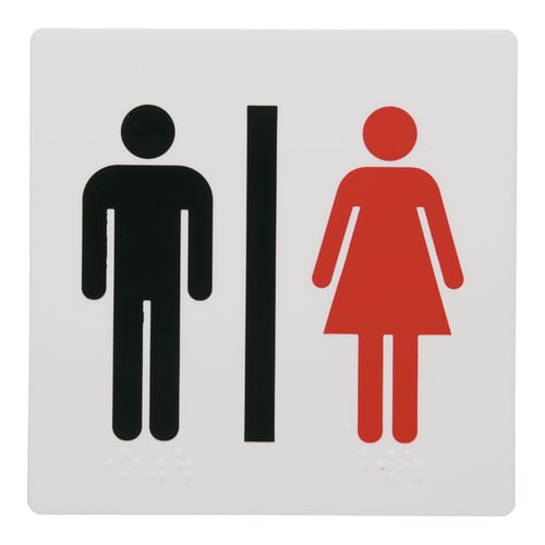 点字サイン TS514−3 御手洗 男女