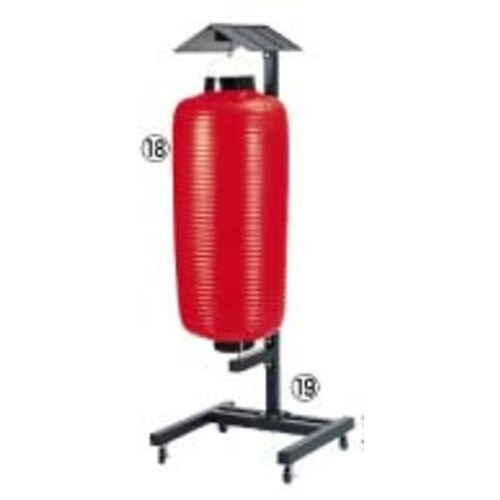 ビニール提灯 大看板 赤ベタ b135