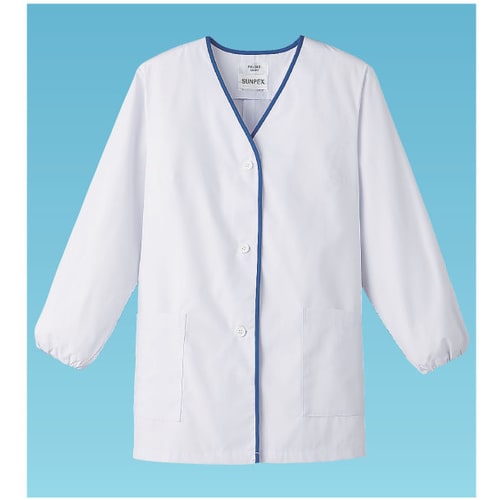 女性用デザイン白衣 長袖 FA−348 LL