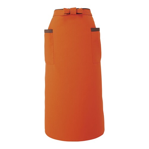 ソムリエ前掛 EA−6727(オレンジ)