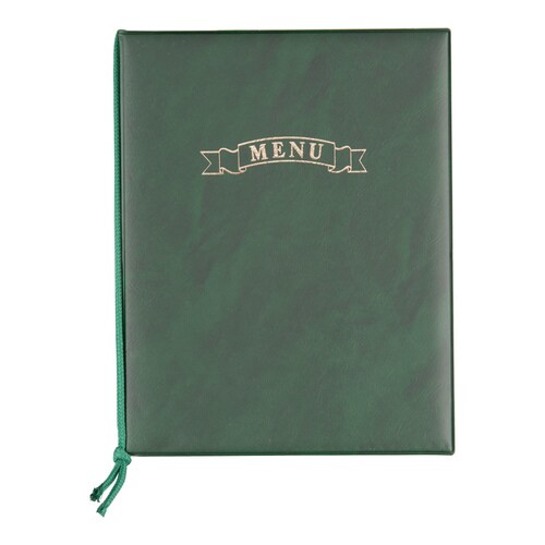 メニューブック スタンダード 大 グリーン