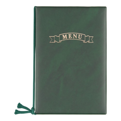 メニューブック スタンダード 中 グリーン