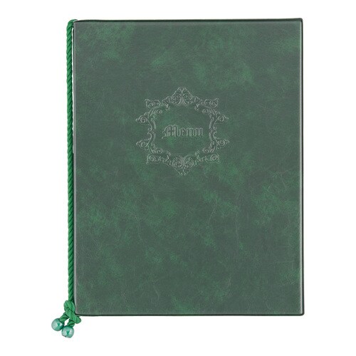 メニューブック カスタム 大 グリーン