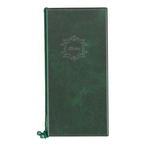 メニューブック カスタム 小 グリーン