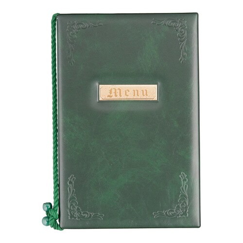 メニューブック デラックス 中 グリーン