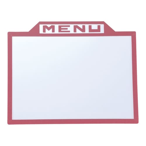 メニューパネル ピンク