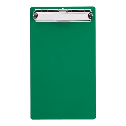 アクリル会計クリップ 〈大〉 グリーン
