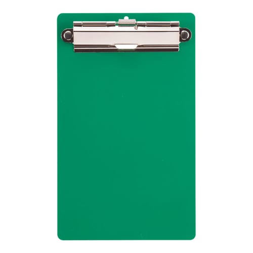 アクリル会計クリップ 〈中〉 グリーン
