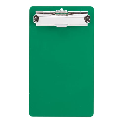アクリル会計クリップ 〈小〉 グリーン