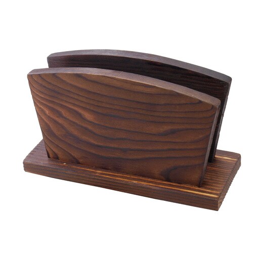 メニューブック立 焼杉−14