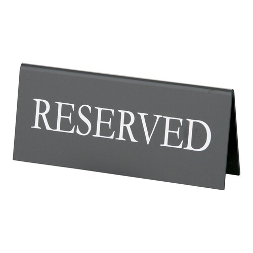 予約席 RY−16 黒(白文字)