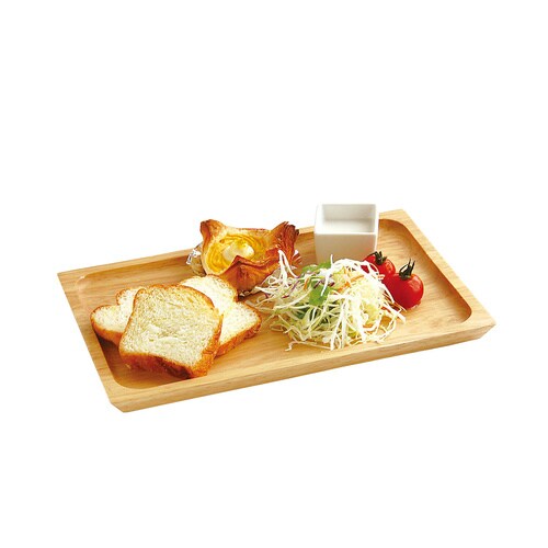 木製カフェトレイ ノーマル ナチュラル