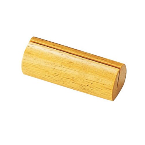 木製カード立て(丸型) 木理−42 白木