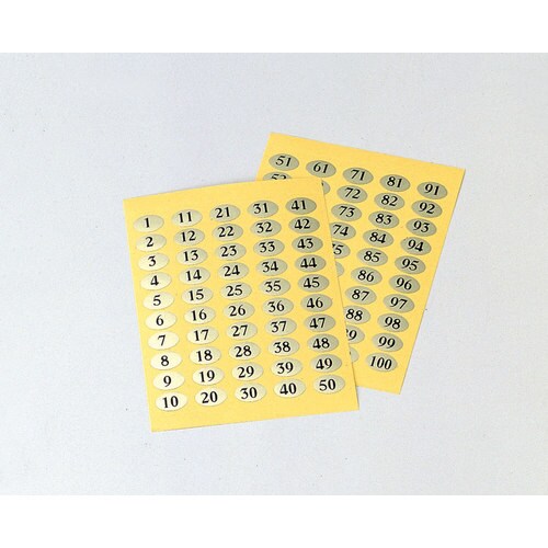 ナンバーシール NC−50(1―50)