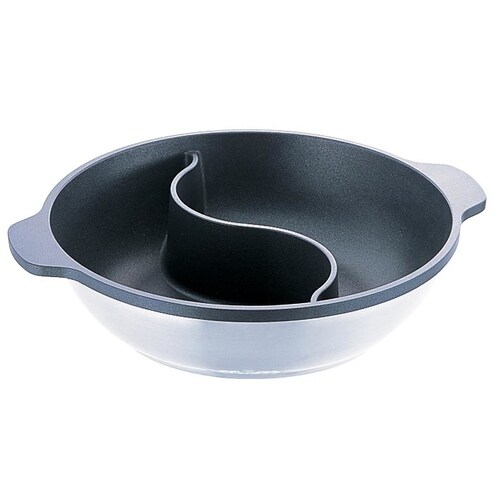 電磁 味めぐり2槽式(ノンステック加工) 24cm