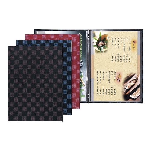 和風メニューブック WA−9 黒