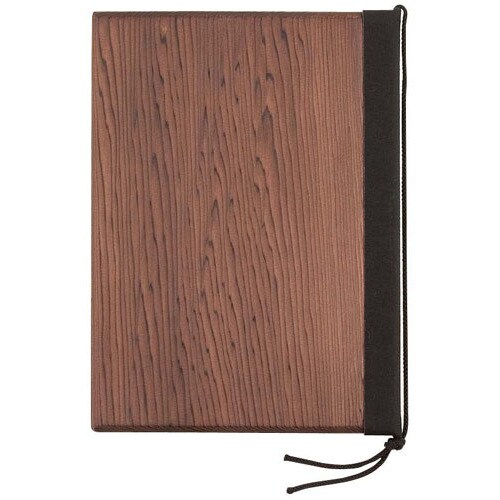 メニューブック 焼杉−102